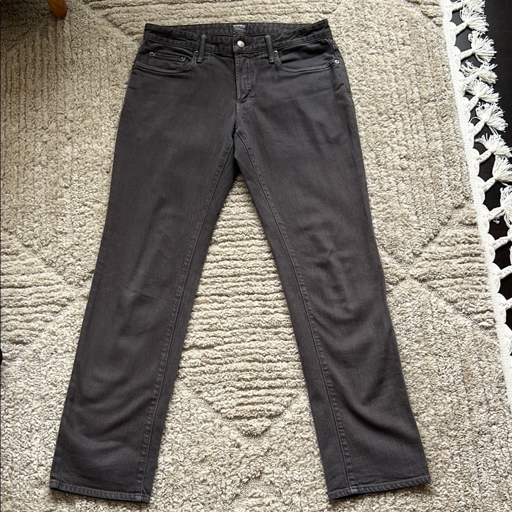 Bonobos Men's Straight Jeans - Dark Gray